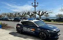 Polic&iacute;a Nacional en Santander.