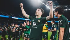 El Racing fue ganando por 0-3.