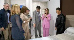 La presidenta en el centro de atenci&oacute;n a la dependencia en Polanco.