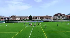 Campo de f&uacute;tbol de Gama. R.A.
