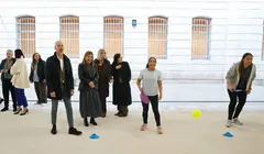 Visita al instituto Santa Clara, en Santander.