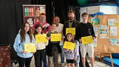 Entrega de los premios del Concurso.