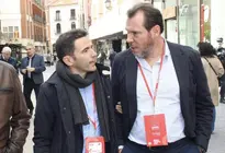 Pedro Casares y &Oacute;scar Puente.