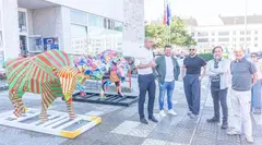 Homenaje al arte rupestre en Torrelavega.