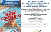 Aforo completo para las piscinas de Bezana.