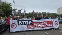 Movilizaci&oacute;n contra las Zonas de Bajas Emisiones en Santander y Torrelavega.