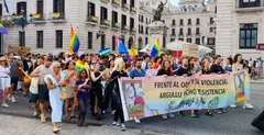 Manifestaci&oacute;n del Argullu en Santander.