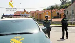 Patrulla de la Guardia Civil.