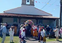 Procesi&oacute;n en Marina de Cudeyo.