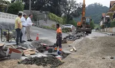 Obras de canalizaci&oacute;n de las aguas pluviales.
