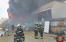 Incendio de la chaterr&iacute;a en El Astillero.