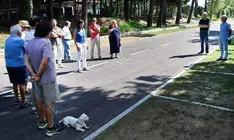 Apertura del aparcamiento en Matale&ntilde;as.