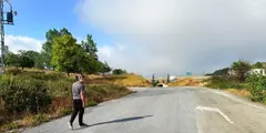 Carretera al punto limpio.