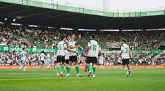 El partido finaliz&oacute; con empate a uno.