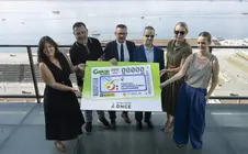 Acto de presentaci&oacute;n del cup&oacute;n de la ONCE.