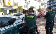 Guardia Civil en Suances.