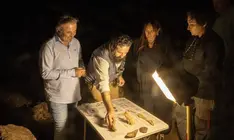 Las autoridades pol&iacute;ticas con la direcci&oacute;n investigadora.