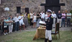Representaci&oacute;n hist&oacute;rica en la inauguraci&oacute;n del barrio.
