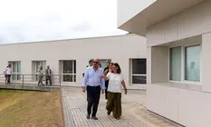 Centro de salud de Cazona, en Santander.