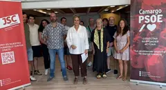 Representantes del PSOE de Camargo.