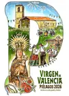 Primer premio del Concurso del cartel anunciador d elas Fiestas de la Virgen de Valencia.