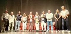 Acto de entrega de los premios del Concurso 'Santo&ntilde;a...la mar'.