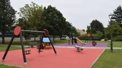 Estado actual del parque ingl&eacute;s en Arce.