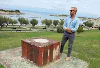 El portavoz del PRC en Santander, Felipe Pi&ntilde;a, en La Maruca.