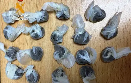 Bolsas de hach&iacute;s en Castro Urdiales.