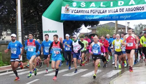 Carrera popular en Argo&ntilde;os.