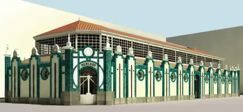 Plaza del Mercado de Castro Urdiales.