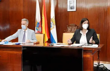 Reuni&oacute;n de trabajo en el Ayuntamiento de Santander sobre las ordenanzas.