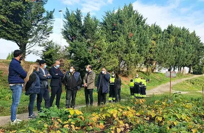 Parque de las Tablas, en Torrelavega.