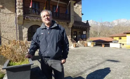 El alcalde de Cillorigo de Liébana, Jesús María Cuevas (PP). R.A.