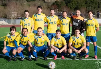 Equipo del Jesús del Monte fútbol de Segunda Regional. Eduardo Fernández Quintana