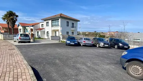 Asfaltado de los viales en San Rom&aacute;n.