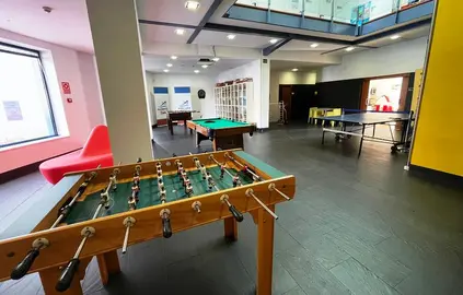 Zona de juegos en El Almac&eacute;n de las Artes, en El Astillero.