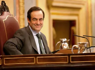 El socialista José Bono en su etapa en el Congreso de los Diputados.