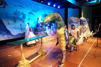 Representación del Juicio en el Fondo del Mar. R.A.