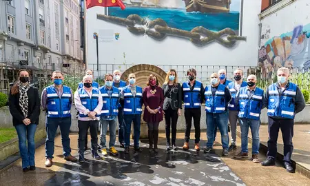 Presentación de los nuevos agentes de control del juego y espectáculo públicos.