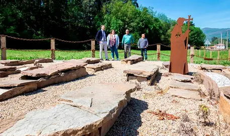 Arenas de Iguña cuenta con un área de interpretación cristiano medieval.