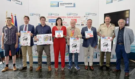Presentaci&oacute;n de los 100 kil&oacute;metros Ciudad de Santander.