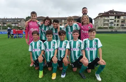 Racing de Santander alevín. R.A.