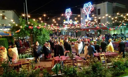 Verbena del Mantón en Ramales de la Victoria.