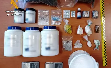 Intervenci&oacute;n de drogas en Gibaja, en Ramales de la Victoria.