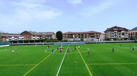 Campo de fútbol de Santa María en Gama. R.A.