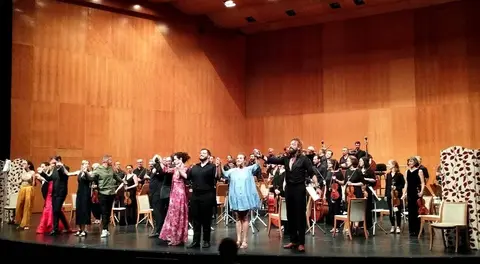 Las Bodas de Fígaro se representó en el palacio de Festivales.