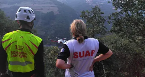 El Servicio de Emergencias actuó en dos rescates.