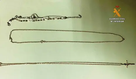 Joyas intervenidas en Noja.