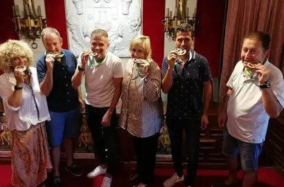 Presentaci&oacute;n de la prueba de atletismo en Camargo.